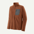 Patagonia R1 Air Men's 1/2 Zip Breathable Performance Fleece - ROBIN BROWN