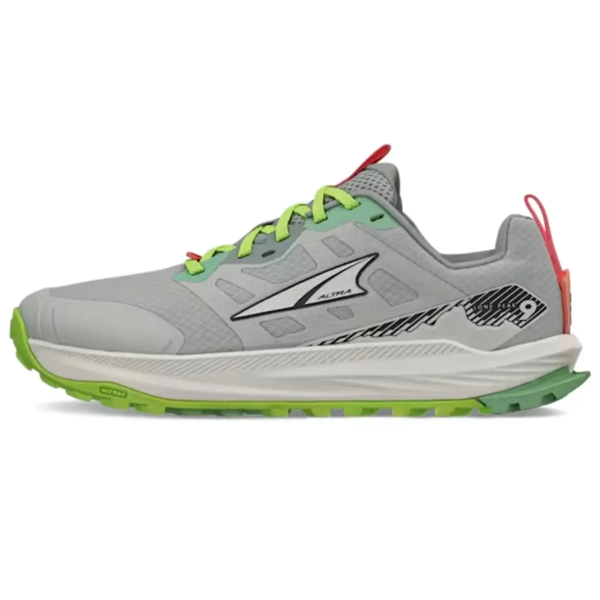 Altra Lone Peak 9 Women's - Gray/Lime