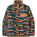 Patagonia Lightweight Synchilla Snap-T Fleece Pullover - Men's - SALMON ENERGY: OLD GROWTH GREEN