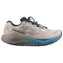 Salomon Aero Blaze 4 GRVL Gore-Tex men's gravel running shoe in OXFORD TAN/BLACK/NIAGARA - side view