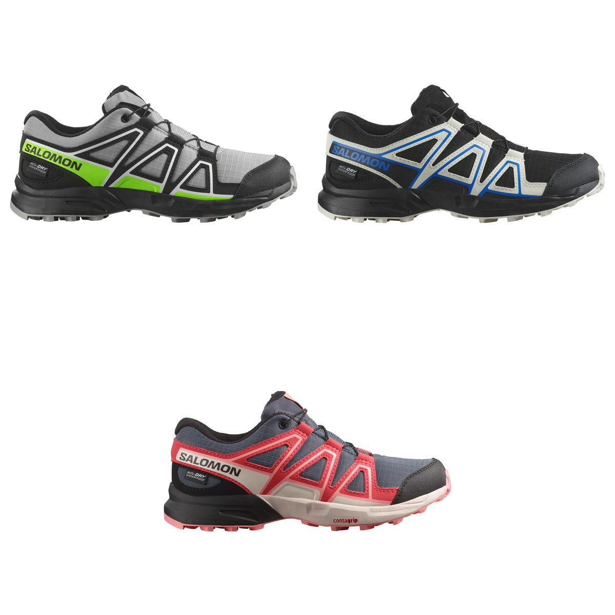 Salomon Speedcross Waterproof Kids' Trail Running Shoes - all colorways