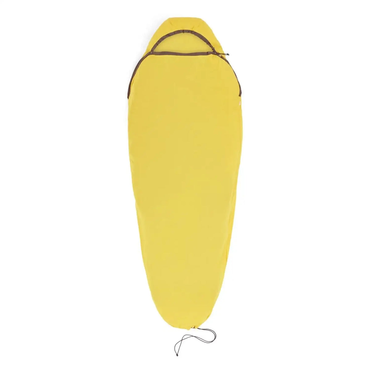 Sea to Summit Reactor Sleeping Bag Liner – Mummy with Drawcord (Standard) – Sulphur Yellow