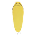 Sea to Summit Reactor Sleeping Bag Liner – Mummy with Drawcord (Standard) – Sulphur Yellow