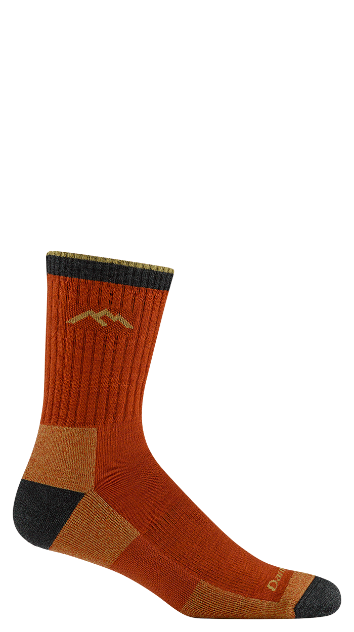 Darn Tough 1466 Hiker Micro Crew Midweight Socks - Men's - Amber