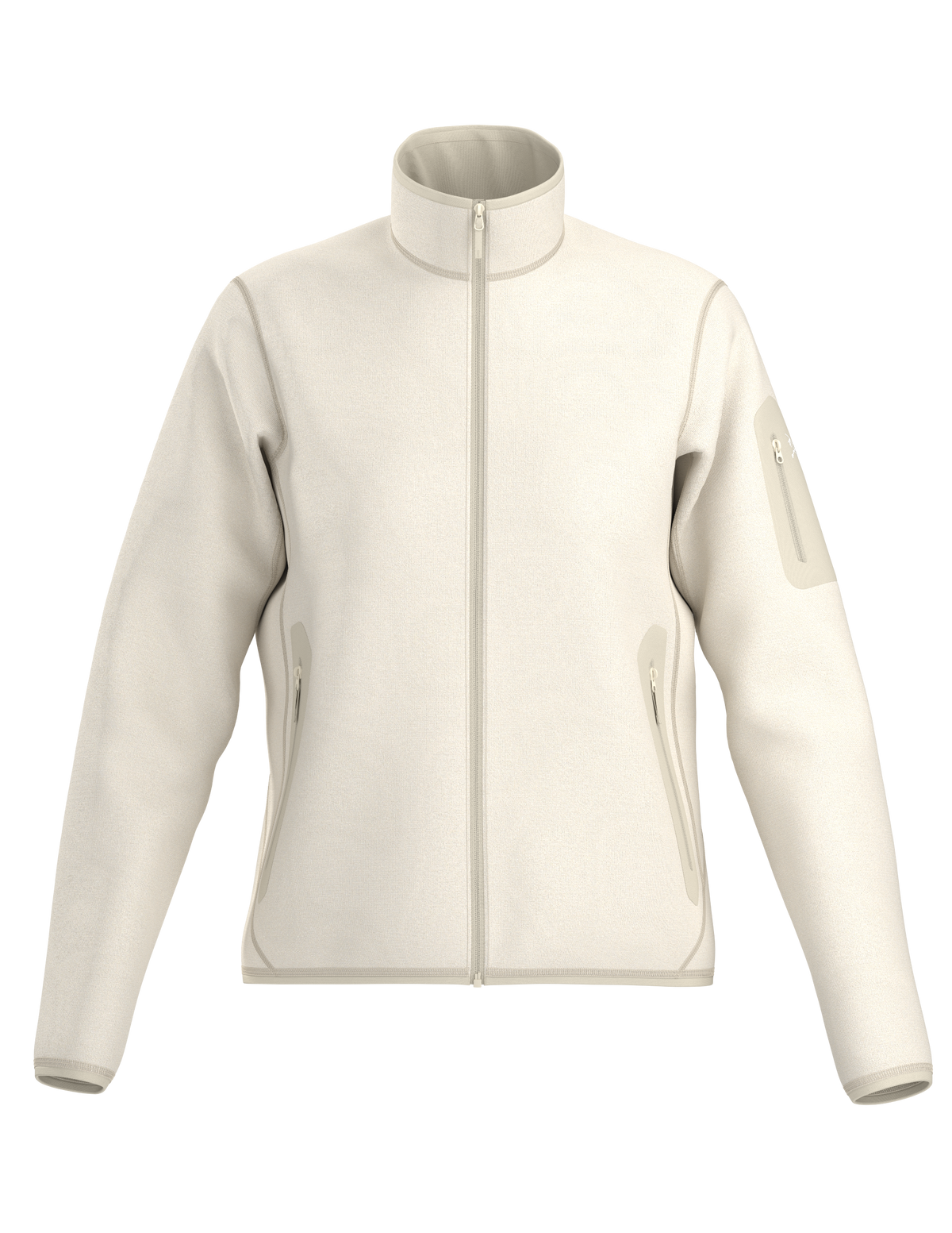 Arc'teryx Covert Cardigan - Women's - ARC SILK HTHR / SALT