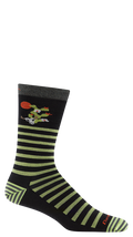 Darn Tough 6066 Animal Haus Crew Lightweight Socks - Men's - Gator Green