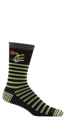 Darn Tough 6066 Animal Haus Crew Lightweight Socks - Men's - Gator Green