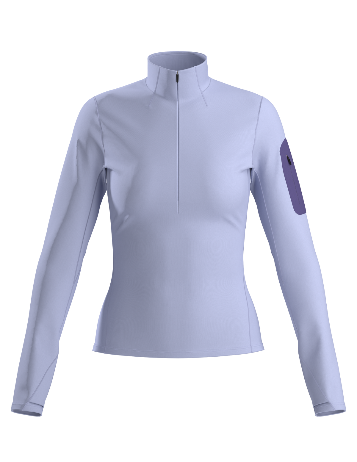 Arc'teryx Rho Zip Neck - Women's - KASUMI / BLURPLE
