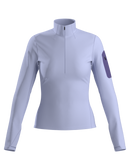 Arc'teryx Rho Zip Neck - Women's - KASUMI / BLURPLE