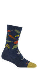 Darn Tough 6054 Farmer's Market Crew Lightweight Socks - Women's - Indigo