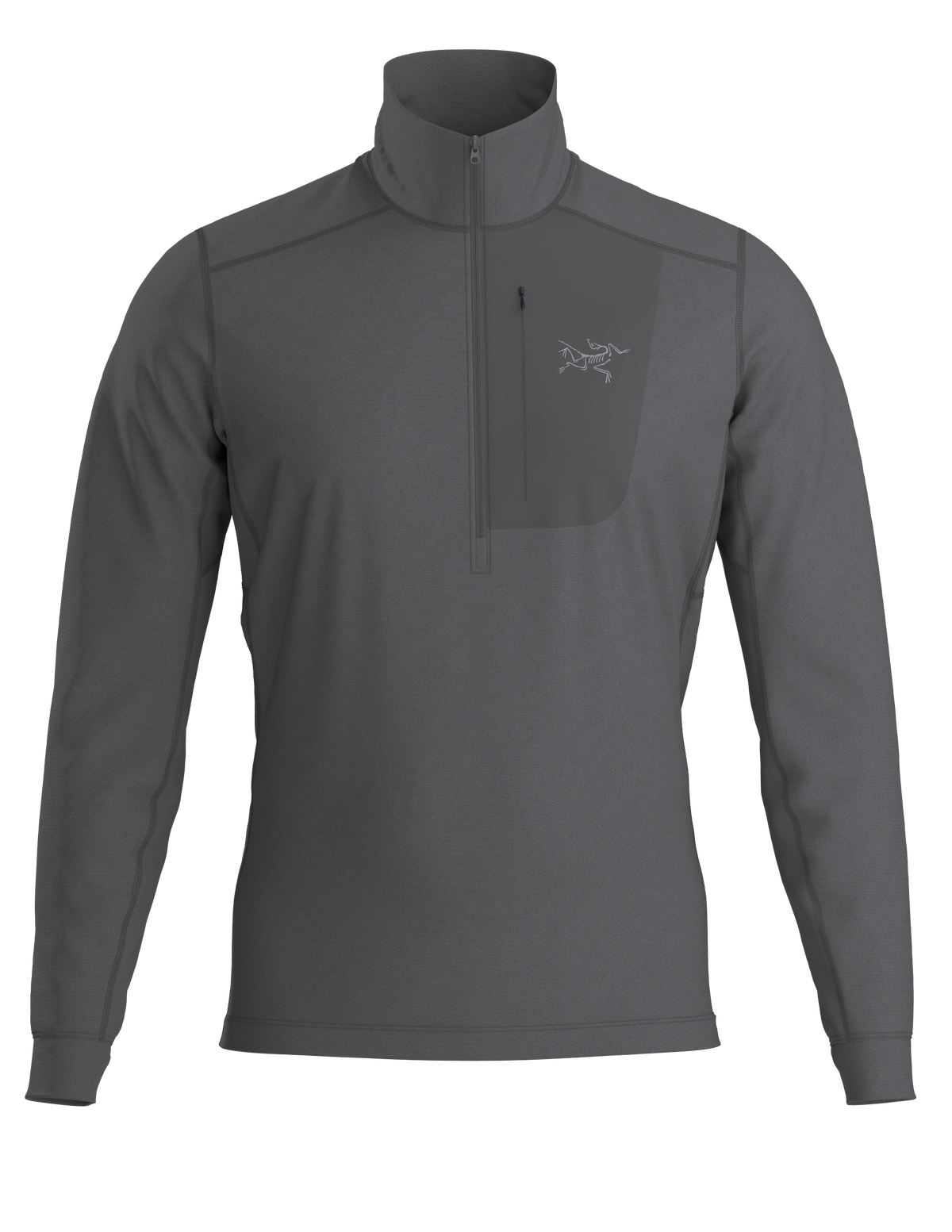 Arc'teryx Rho LT Zip Neck - Men's - CLOUD