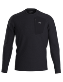 Arc'teryx Rho LT Crew Neck - Men's - BLACK