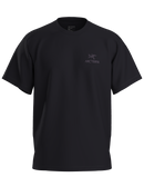 Arc'teryx Kragg SL Cotton Cacodaemon Short Sleeve Shirt - Men's - BLACK/MOONDROP