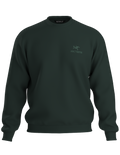 Arc'teryx Emblem Fleece Crew - Men's - Dark Jade