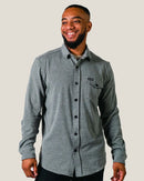 Belong Sherman Fleece Button-Up – Men’s Cozy Stretch Fleece Shirt