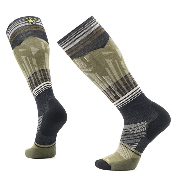 Smartwool Ski Targeted Cushion Summit Shot Over The Calf Socks | Stay Comfortable and Performance-Ready: Advanced Socks for All-Day Skiing