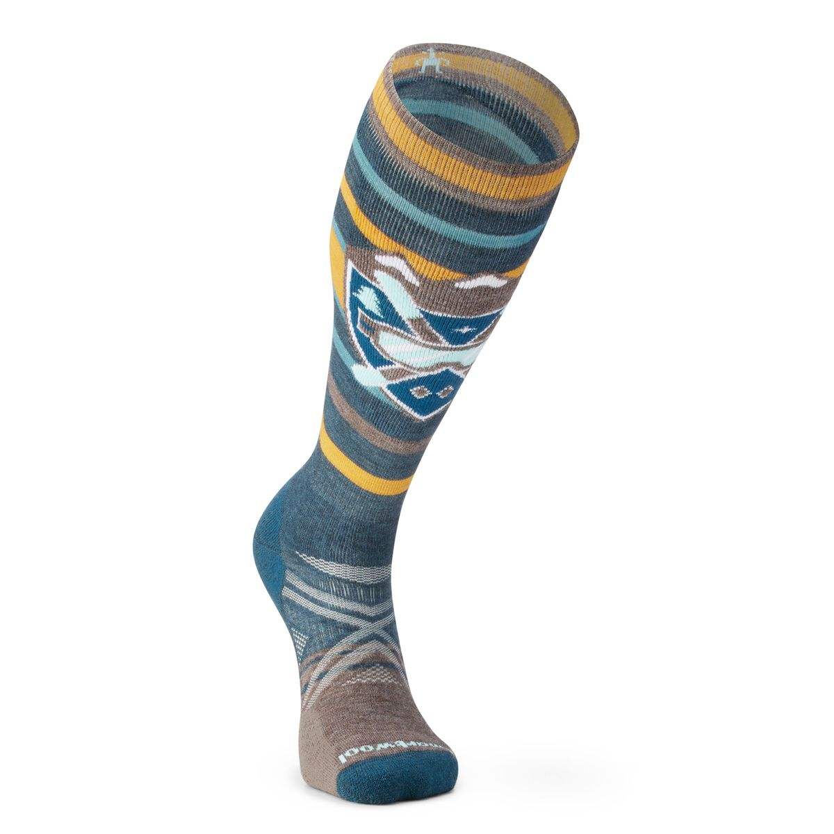 Smartwool Ski Full Cushion Alpine Edge Over The Calf Socks