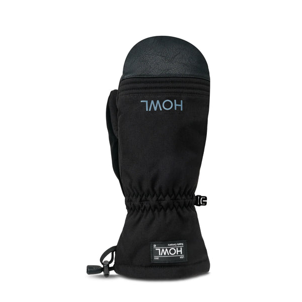 Howl Team Mitt – 10K Waterproof Snowboard Mittens with Hyperloft Insulation, Vegan Leather Palms & Touchscreen Compatibility