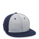 Outdoor Cap TGS1930X Pro Mid Crown Flat Bill Cap – Structured Polyester with Bamboo Charcoal, ProFlex Fit & Q3 Wicking Sweatband