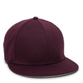 Outdoor Cap TGS1930X Pro Mid Crown Flat Bill Cap – Structured Polyester with Bamboo Charcoal, ProFlex Fit & Q3 Wicking Sweatband