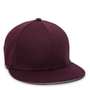 Outdoor Cap TGS1930X Pro Mid Crown Flat Bill Cap – Structured Polyester with Bamboo Charcoal, ProFlex Fit & Q3 Wicking Sweatband