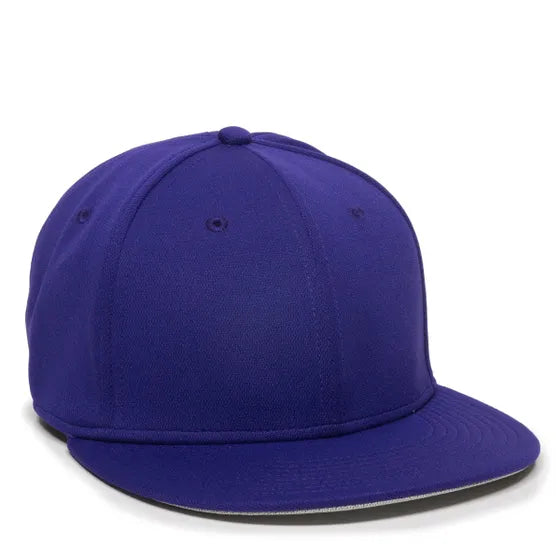 Outdoor Cap TGS1930X Pro Mid Crown Flat Bill Cap – Structured Polyester with Bamboo Charcoal, ProFlex Fit & Q3 Wicking Sweatband