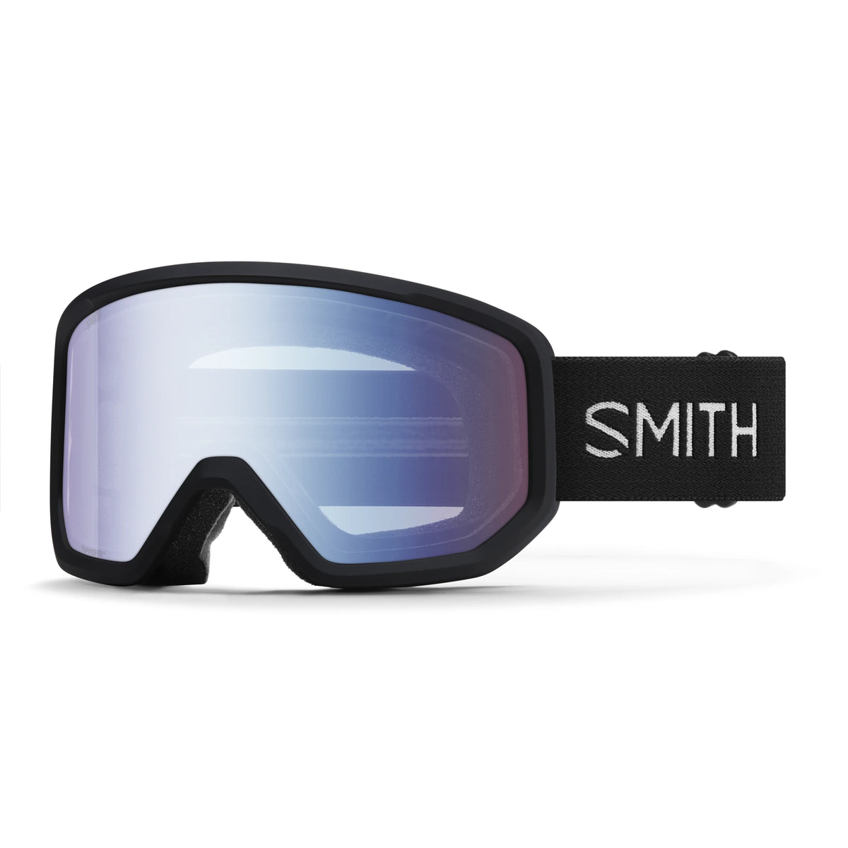 Smith Transfer Snow Goggles - Black | Blue Sensor Mirror