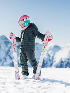 Head Unicorn Junior Skis with Easy JRS 4.5 GW Bindings – Kids’ Beginner
