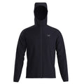 Arc'teryx Kyanite Lightweight Hoody M – Black | Men's Stretch Fleece Midlayer with Torrent Fabric & Kissing Zipper Chin Guard