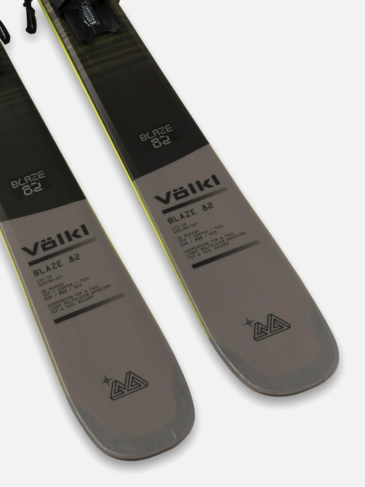 Volkl Blaze 82 Skis tip detail