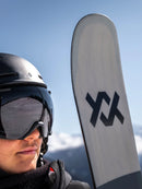 Volkl Blaze 82 Skis on snow in action
