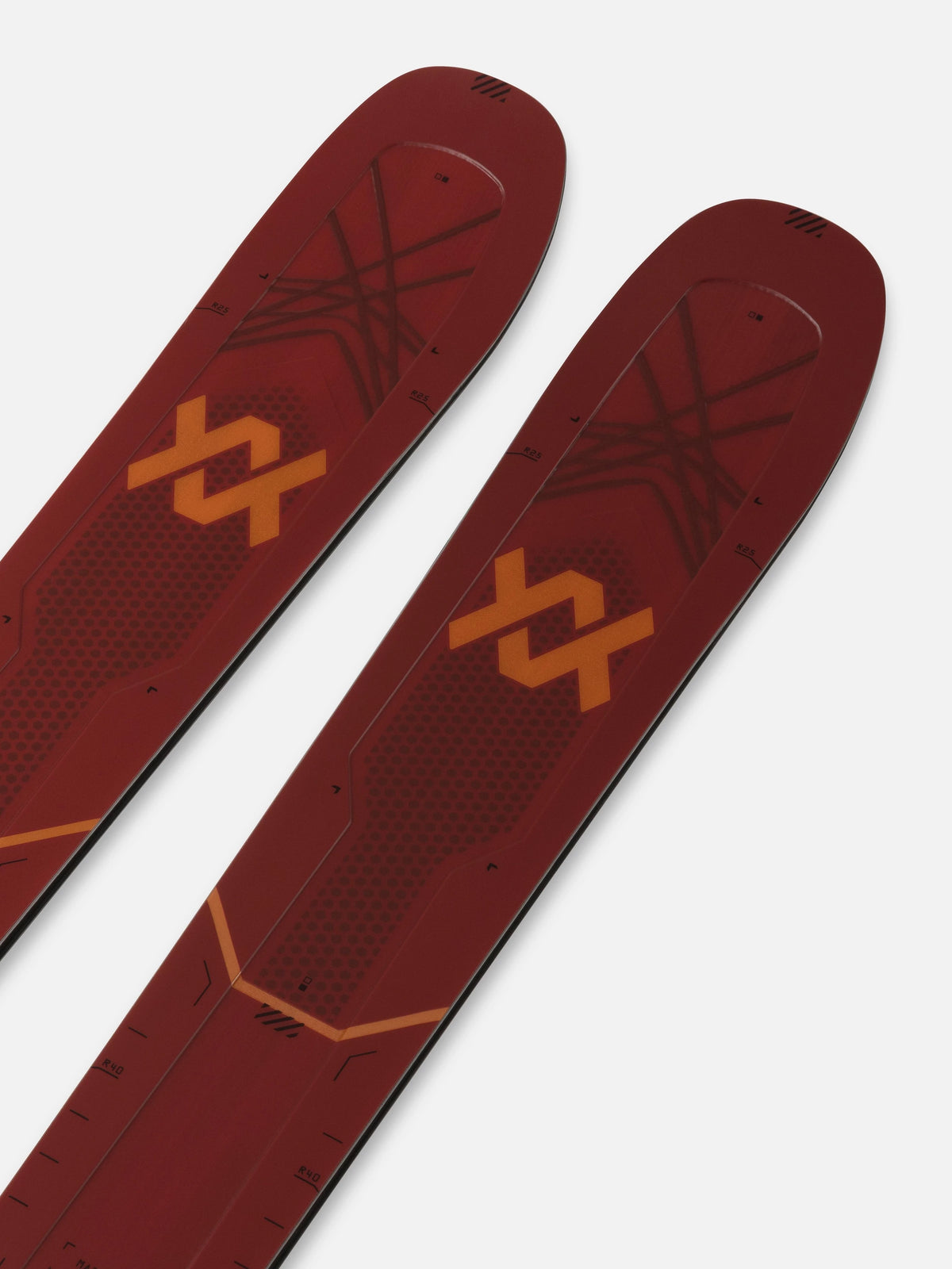 Volkl M7 Mantra Skis 2027 tip and tail detail