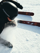 Volkl M7 Mantra Skis 2027 carving powder in action