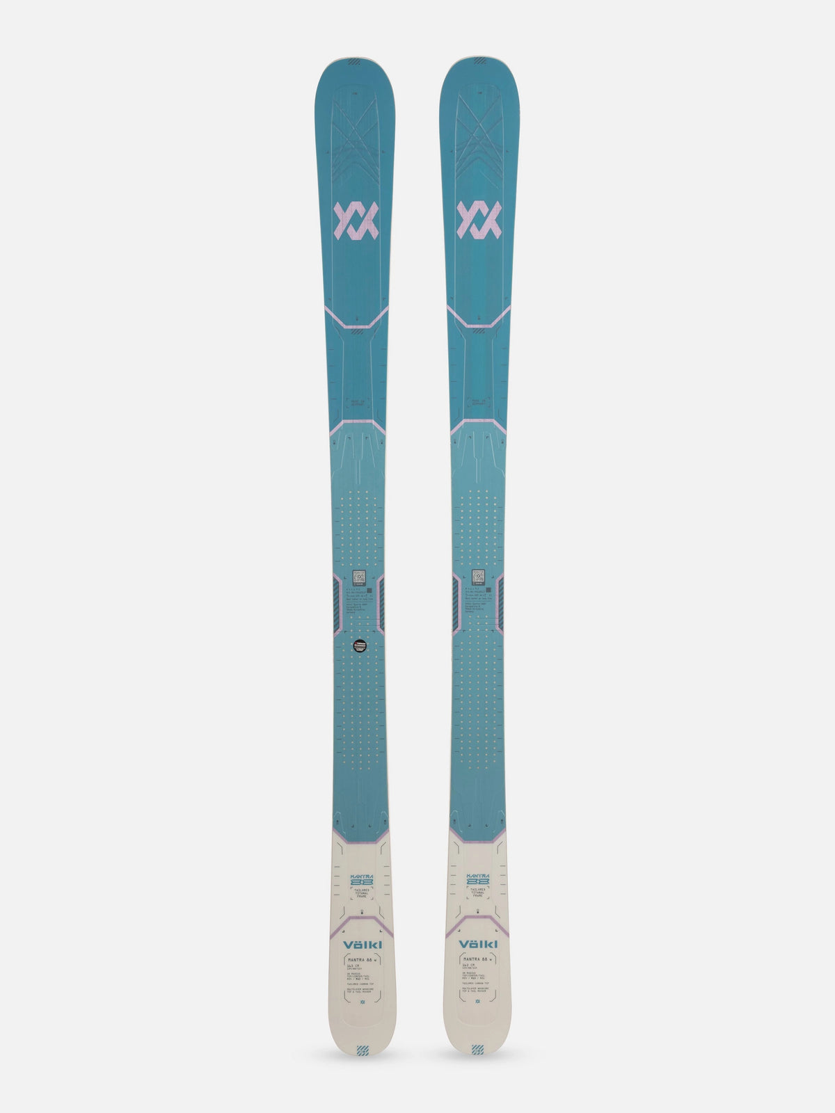 Volkl Mantra 88 W Skis 2027 womens topsheet pair