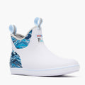 Xtratuf Women's 6in Ankle Deck Boot - White/Fishe Waters
