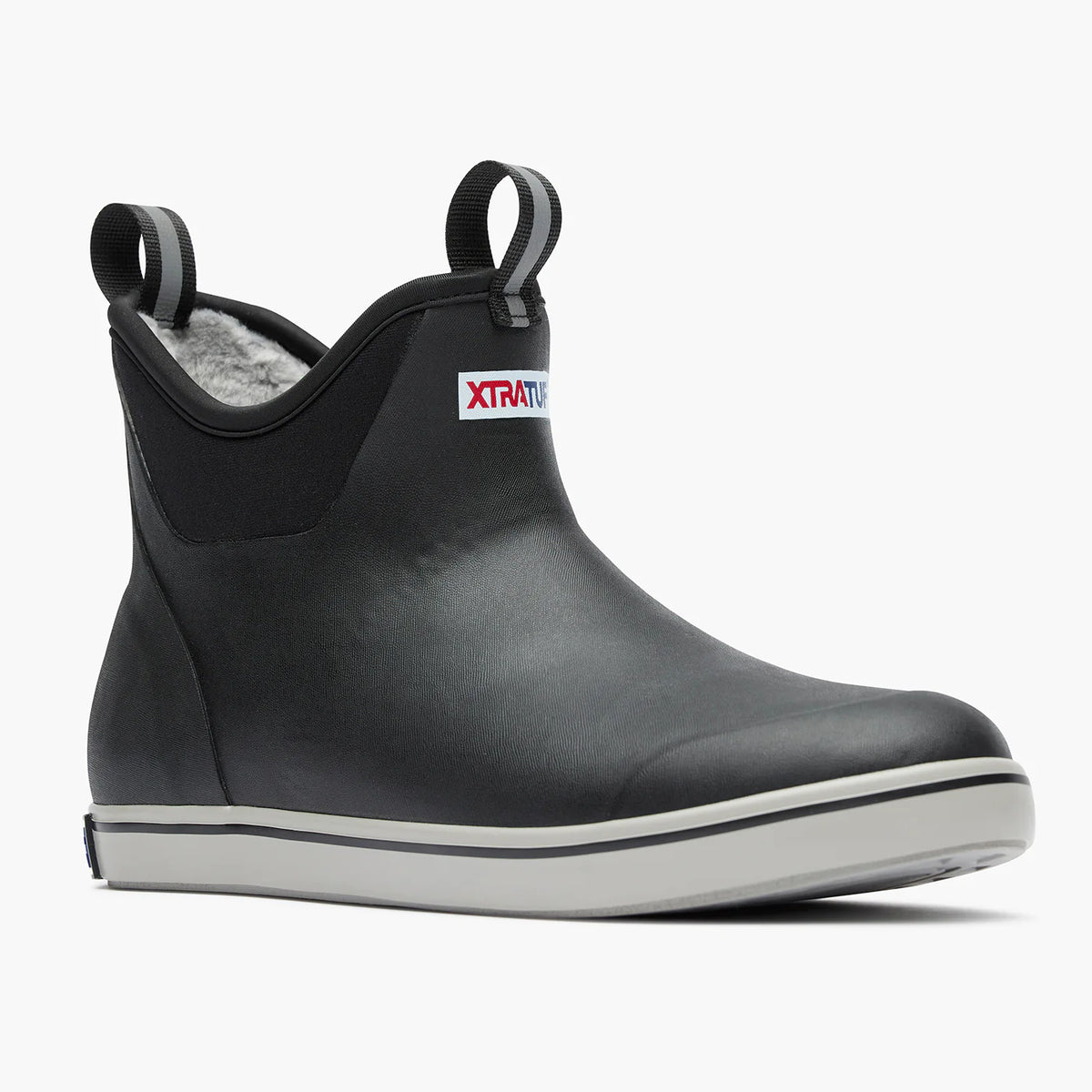Xtratuf Men's Fleece-Lined Ankle Deck Boot - Waterproof Winter Boot