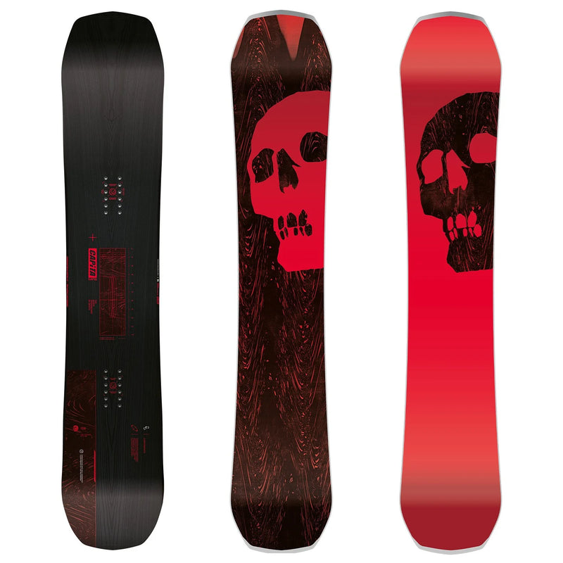 CAPiTA Black Snowboard Of Death Snowboard - Men's 2025| built to charge hard on any terrain