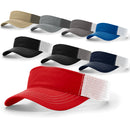Richardson 712 Adjustable Trucker Visor 100% Polyester Mesh back