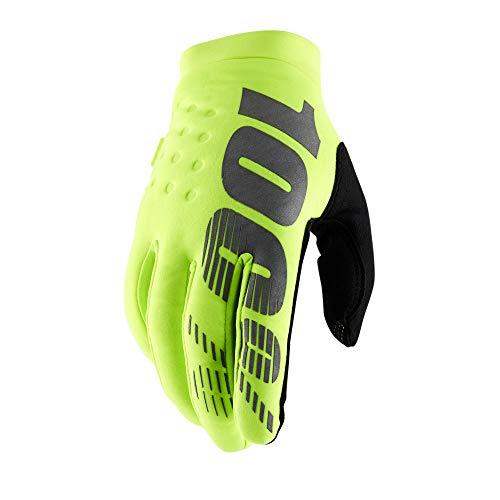 100% Brisker Cold Weather Gloves Dual-layer Insulated Softshell TPR Wrist closure system for Mountain Bike Motocross Riding Snowmobile - 100% - Ridge & River