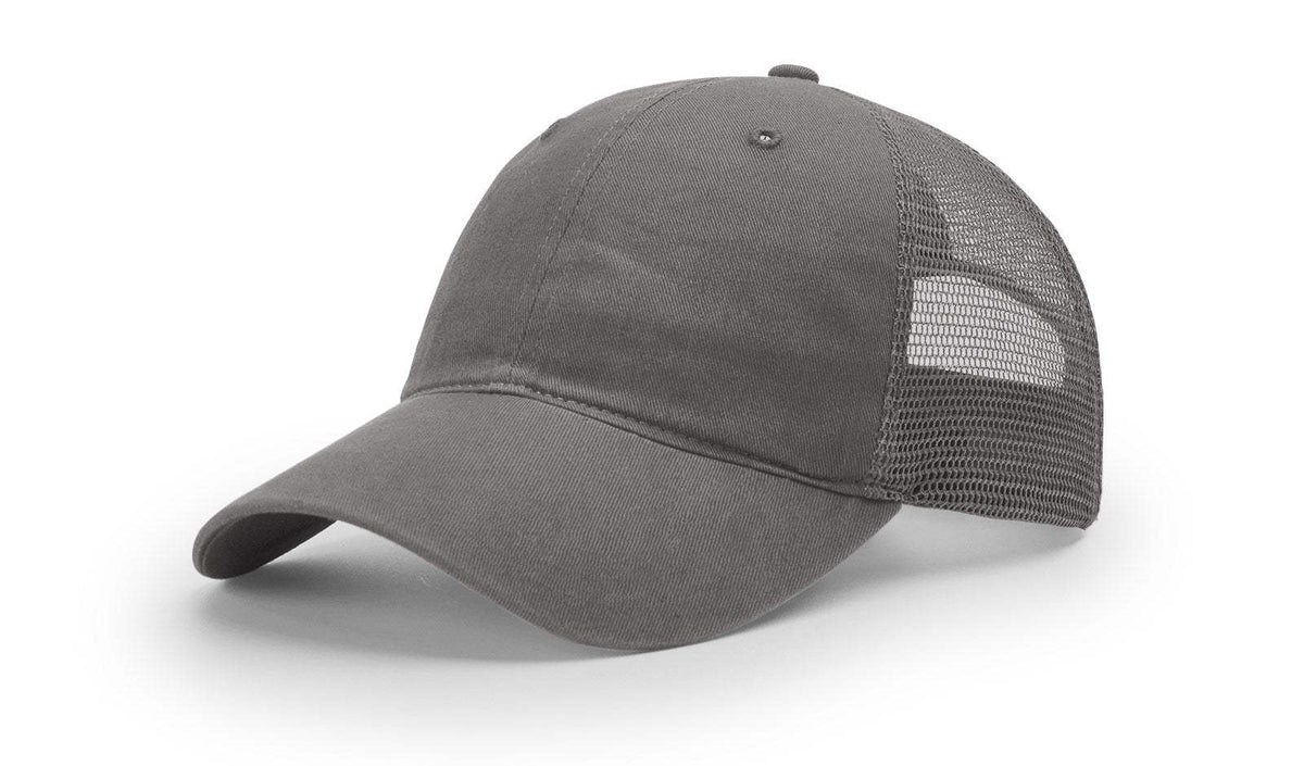 Richardson 111 Garment Washed Snapback Trucker Hat Relaxed Unstructured Cap