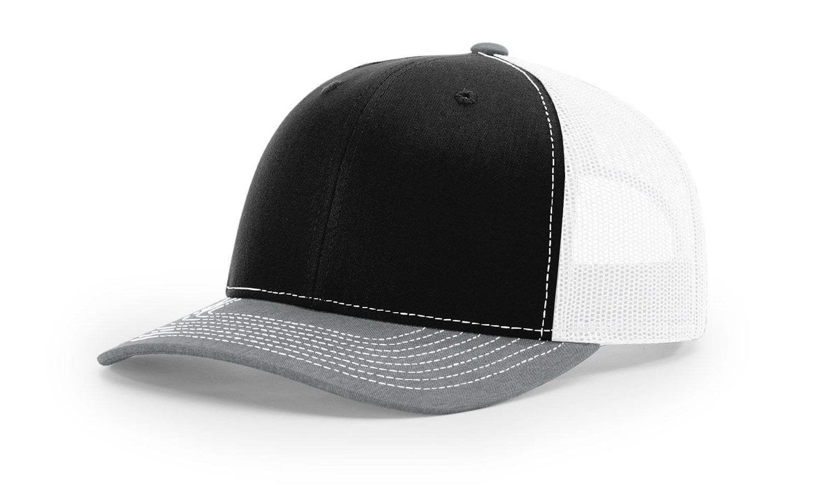 Richardson 112 Trucker Hat Ball Cap Meshback Hat Snapback Cap Trucker Cap - OSFM