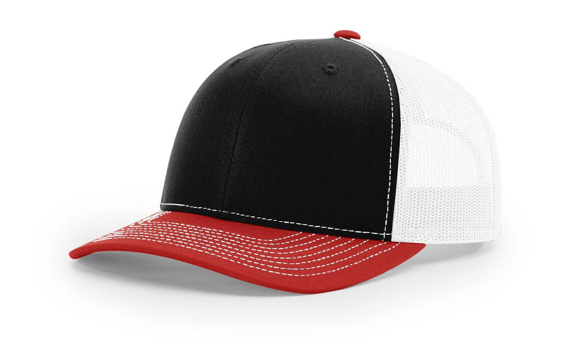 Richardson 112 Trucker Hat Ball Cap Meshback Hat Snapback Cap Trucker Cap - OSFM