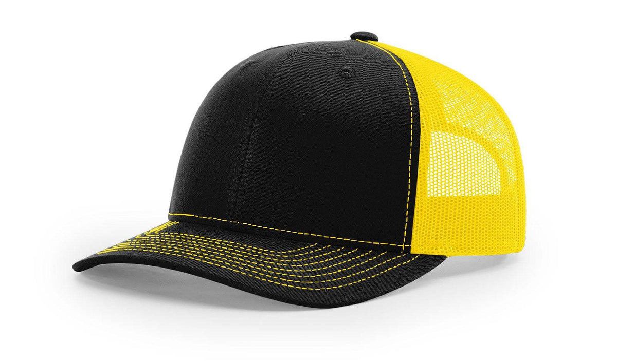 Richardson 112 Trucker Hat Ball Cap Meshback Hat Snapback Cap Trucker Cap - OSFM