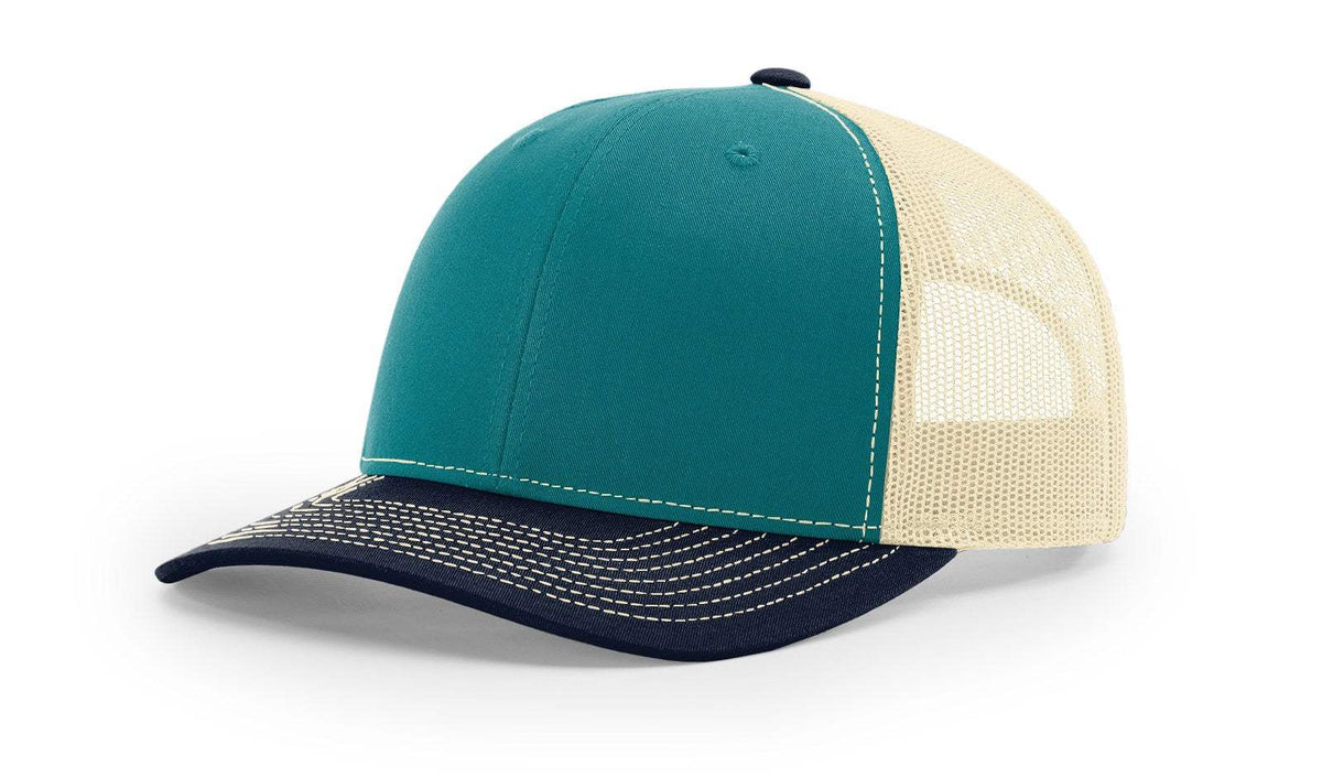 Richardson 112 Trucker Hat Ball Cap Meshback Hat Snapback Cap Trucker Cap - OSFM