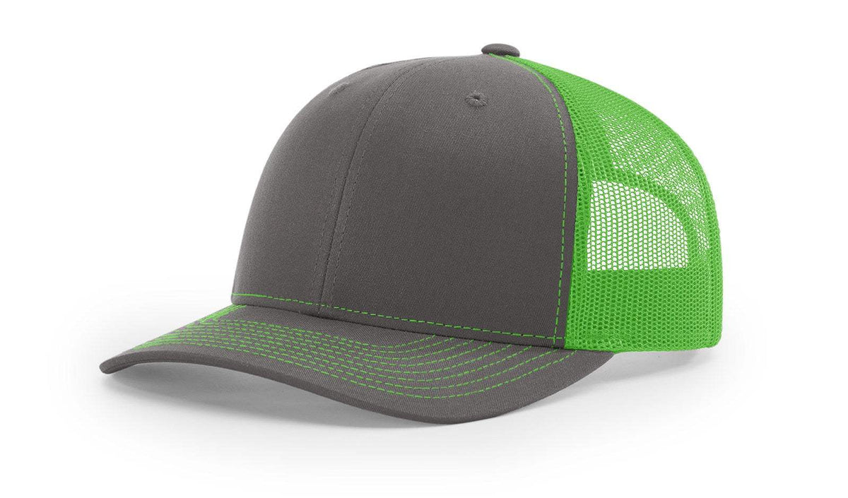 Richardson 112 Trucker Hat Ball Cap Meshback Hat Snapback Cap Trucker Cap - OSFM
