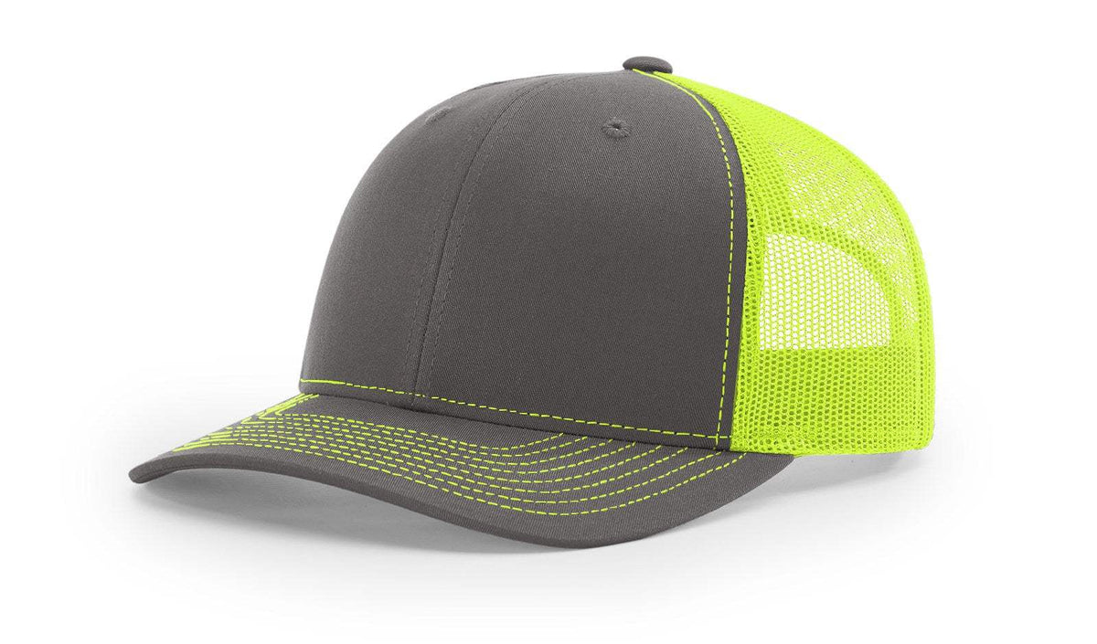 Richardson 112 Trucker Hat Ball Cap Meshback Hat Snapback Cap Trucker Cap - OSFM
