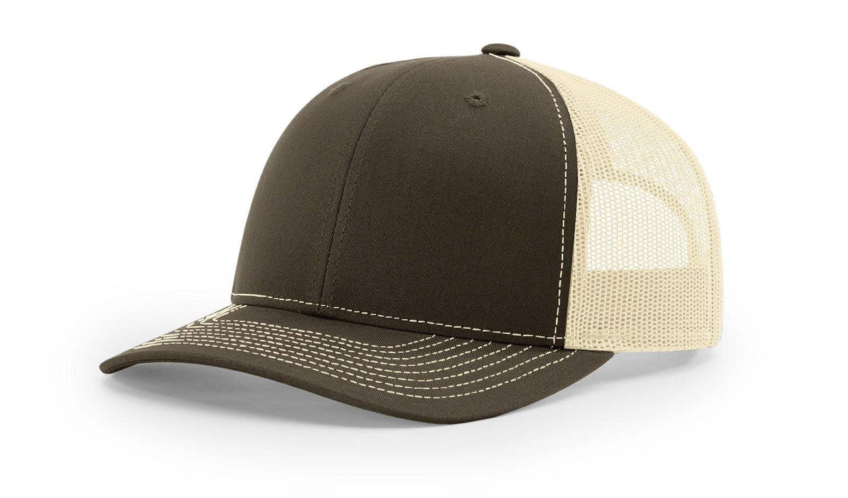 Richardson 112 Trucker Hat Ball Cap Meshback Hat Snapback Cap Trucker Cap - OSFM