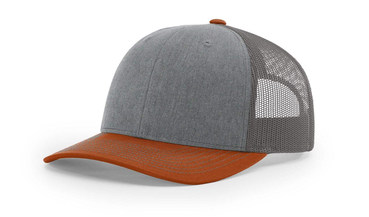 Richardson 112 Trucker Hat Ball Cap Meshback Hat Snapback Cap Trucker Cap - OSFM