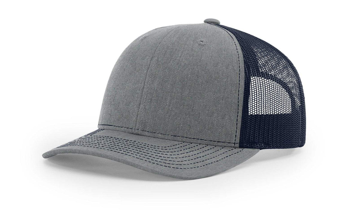 Richardson 112 Trucker Hat Ball Cap Meshback Hat Snapback Cap Trucker Cap - OSFM