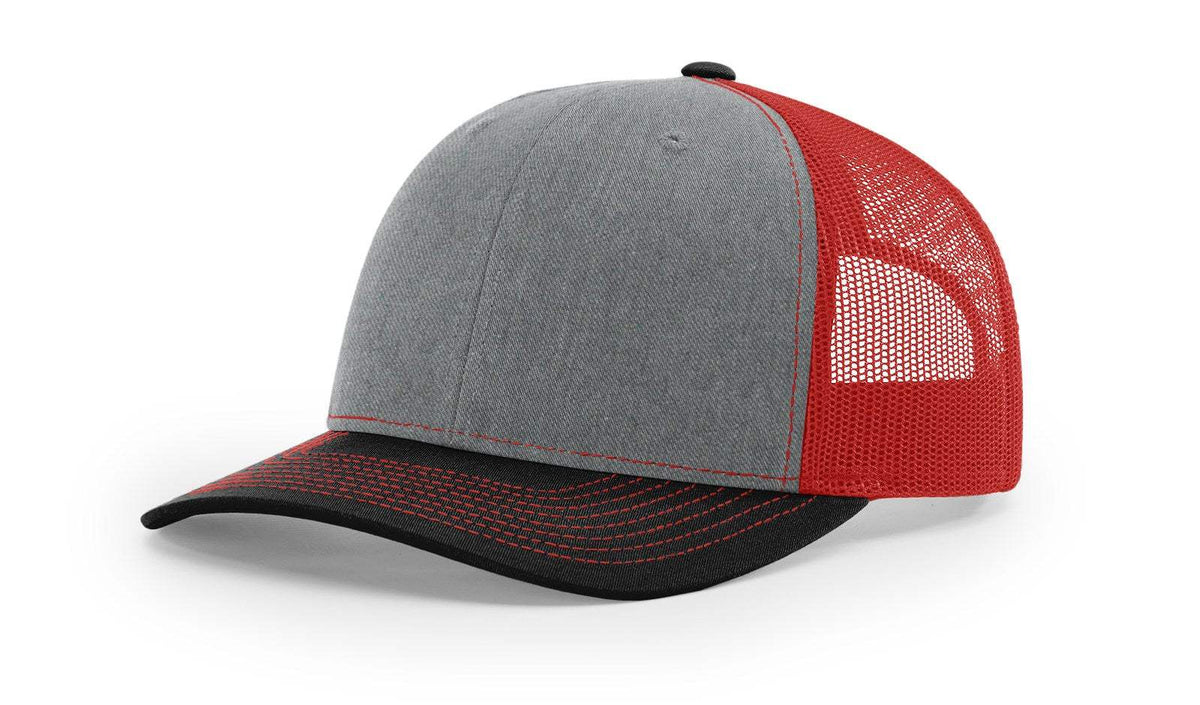 Richardson 112 Trucker Hat Ball Cap Meshback Hat Snapback Cap Trucker Cap - OSFM